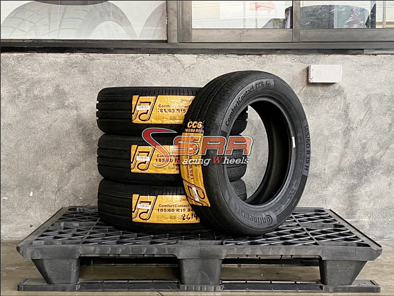 CONTINENTAL ComfortContact CC6 185/60R15 ราคาพิเศษ ชุดละ 5,000฿