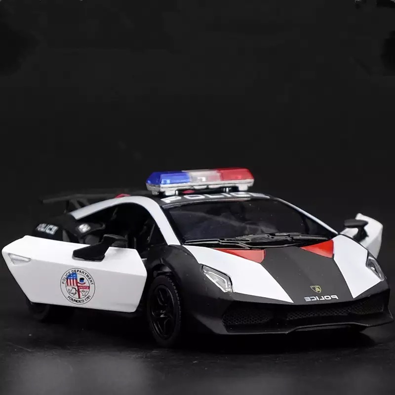 โมเดลรถเหล็ก รถตำรวจ (ปลีก-ส่ง)