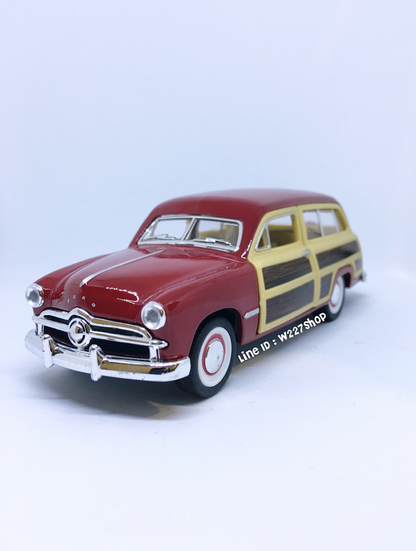 1949 Ford Woody Wagon โมเดลรถเหล็ก (ปลีก-ส่ง)
