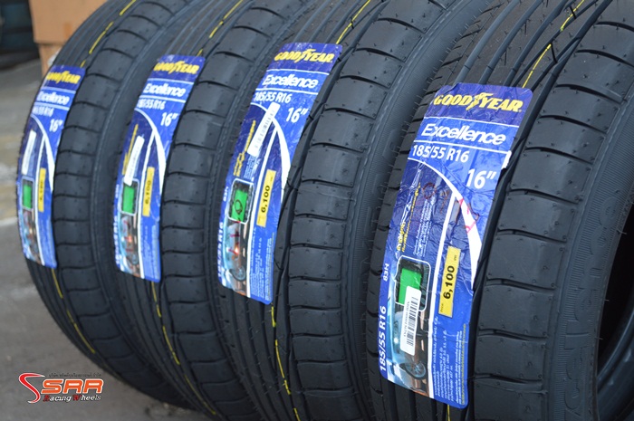 GOODYEAR EXCELLENCE 185/55R16 ยางใหม่ปี20 ราคาพิเศษ