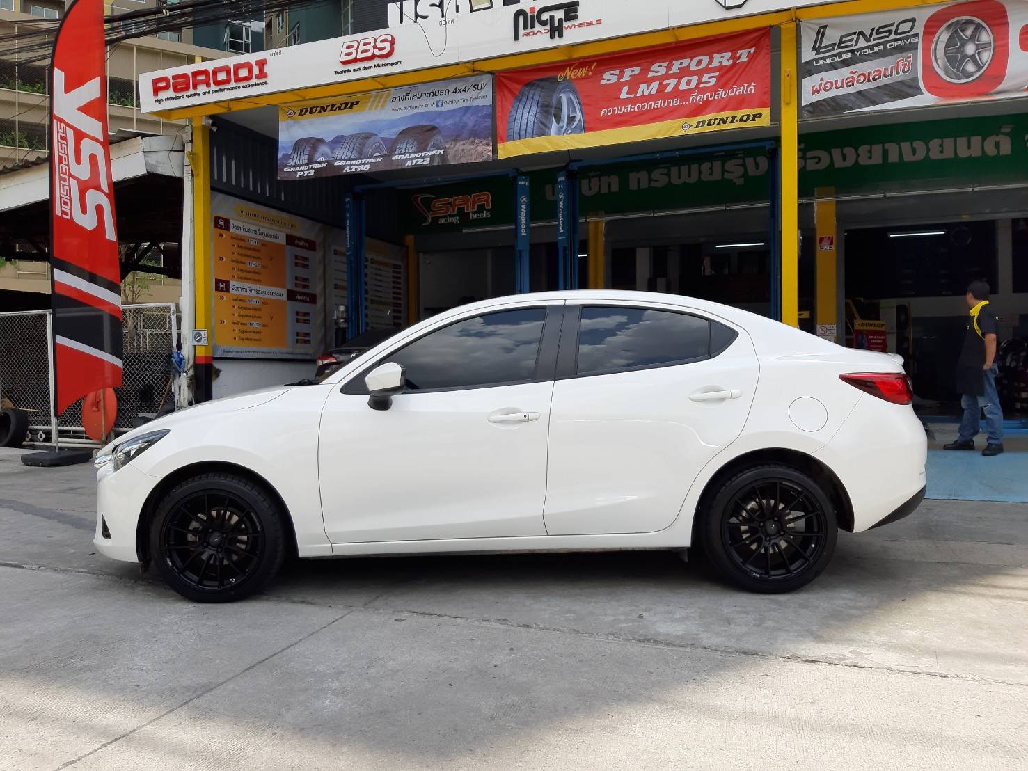 ENKEI TUNING SC48 ขอบ17 ET38 4x100 MBQR2