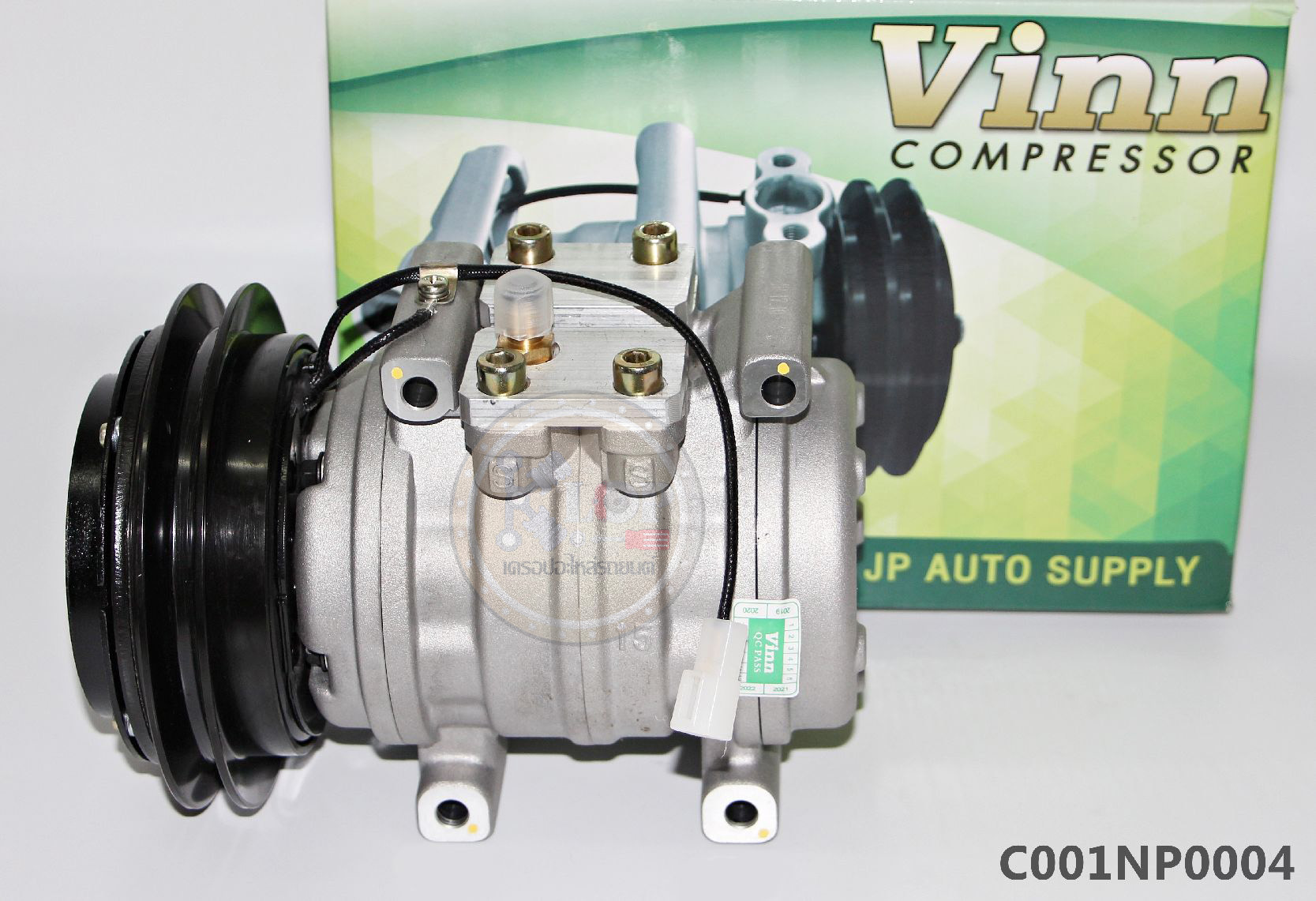 C001NP0004 คอมแอร์แท้(DENSO) นำเข้าโดย(Vinn) 10P13C 1A 12V.