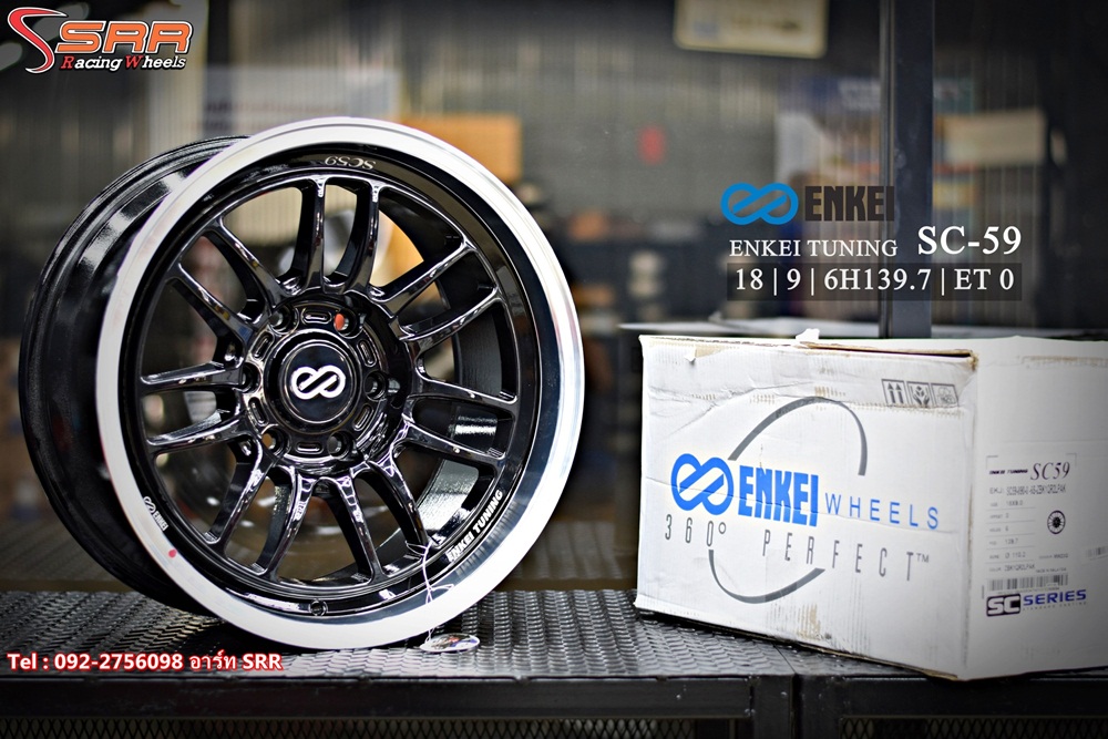 ENKEI TUNING SC59 ขอบ18 6H139.7 ET0 ZBK1QR2LPAK ล้อแท้ราคาพิเศษ