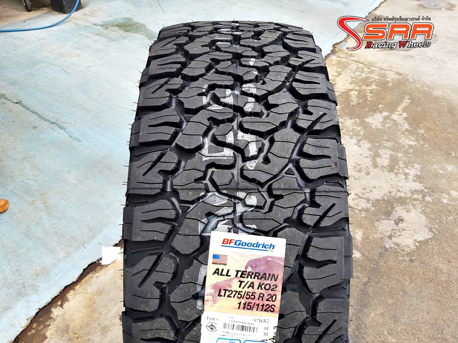 BFGoodrich All Terrain T/A KO2 275/55R20 ยางเข้าใหม่ปี20 ราคาพิเศษ