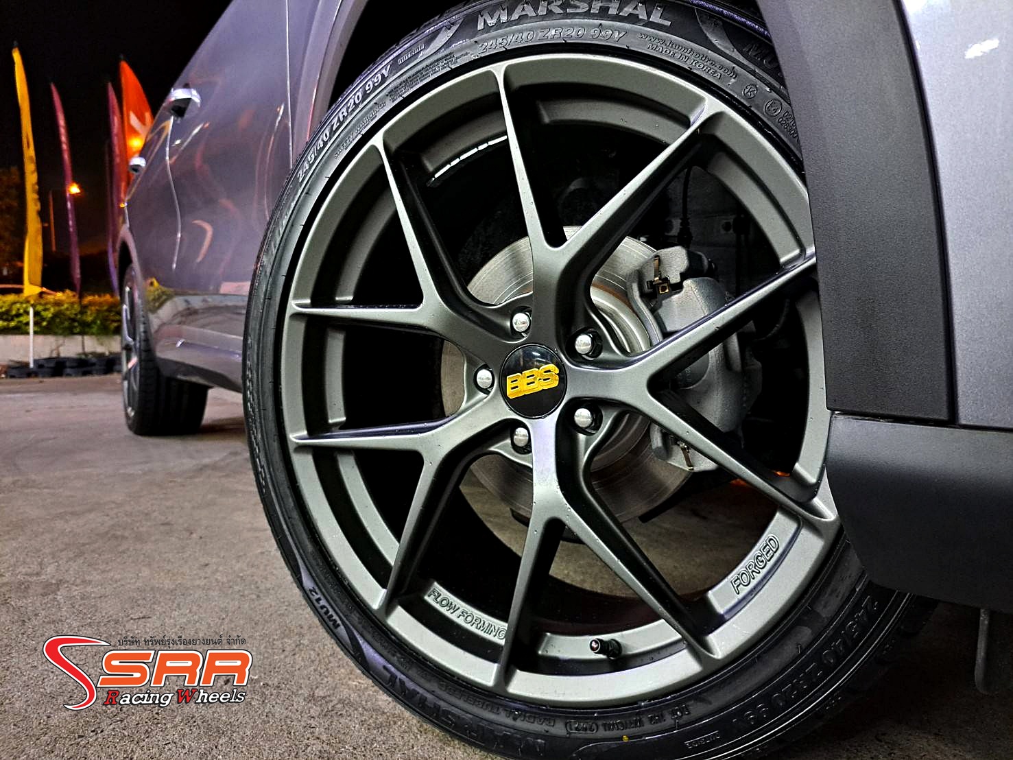 BYD ATTO 3 ติดตั้งล้อแม็ก BBS FIR ล้อเบาขอบ20 พร้อมยาง 245/40R20