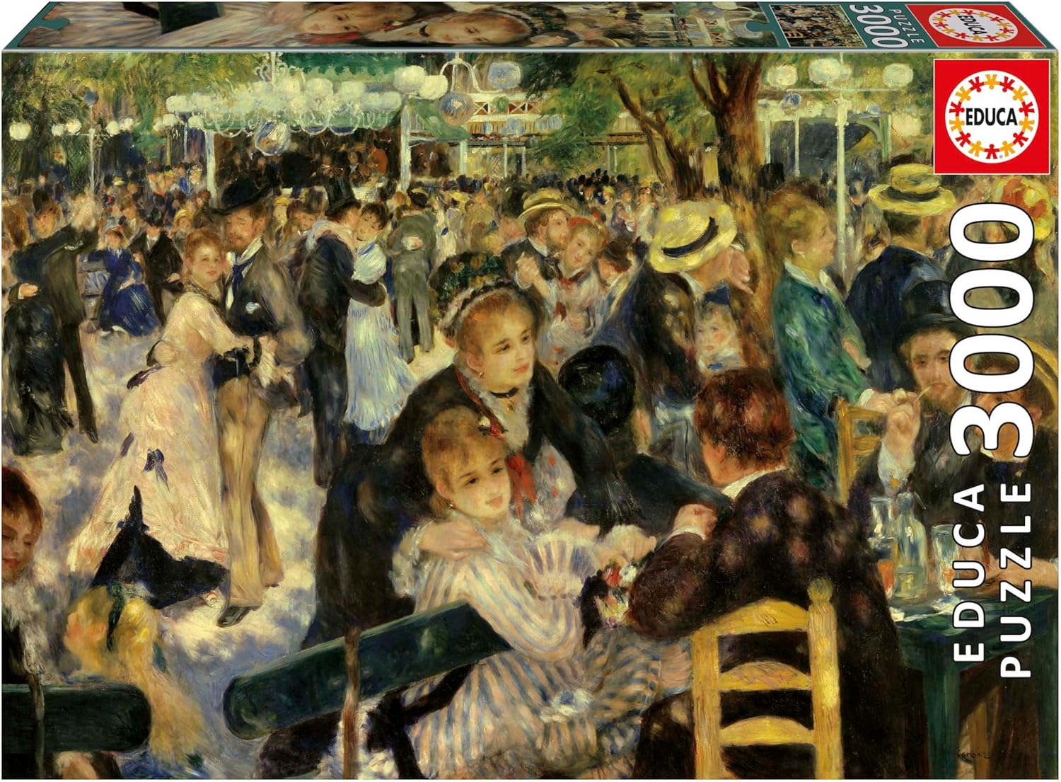 Educa - Dance at Le Moulin de la Galette by Renoir 3000 pcs.