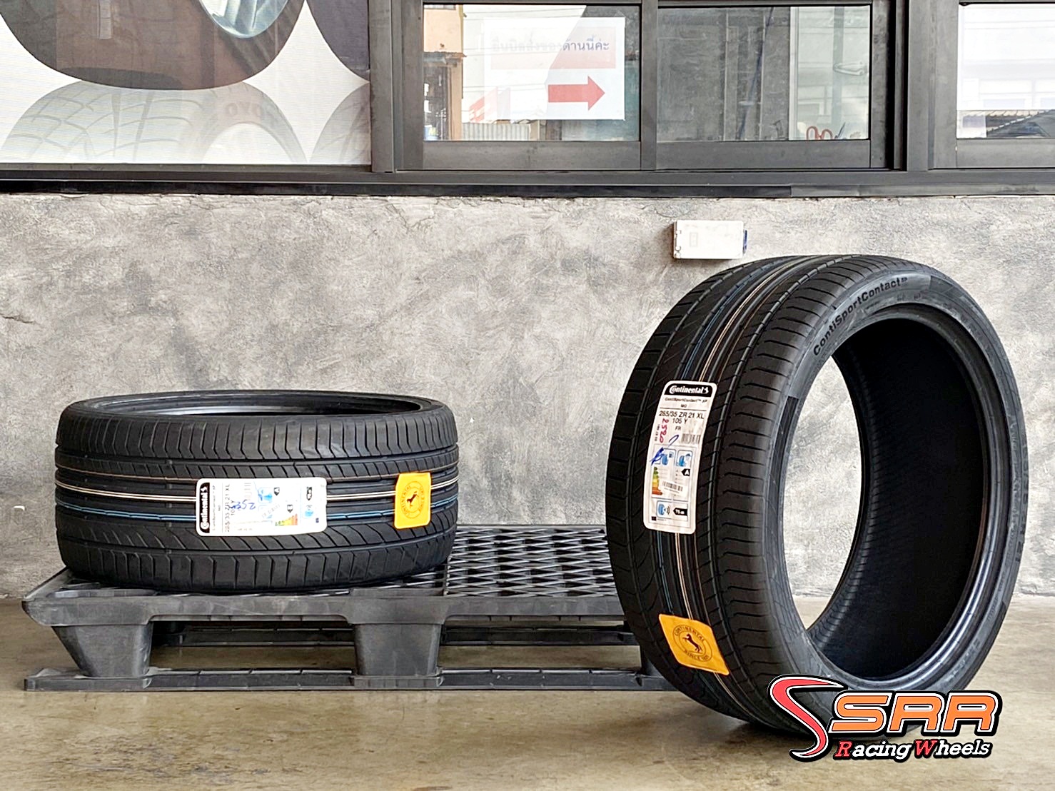 CONTINENTAL ContiSportContact 5P MO 285/35ZR21 ยางนำเข้าราคาพิเศษ