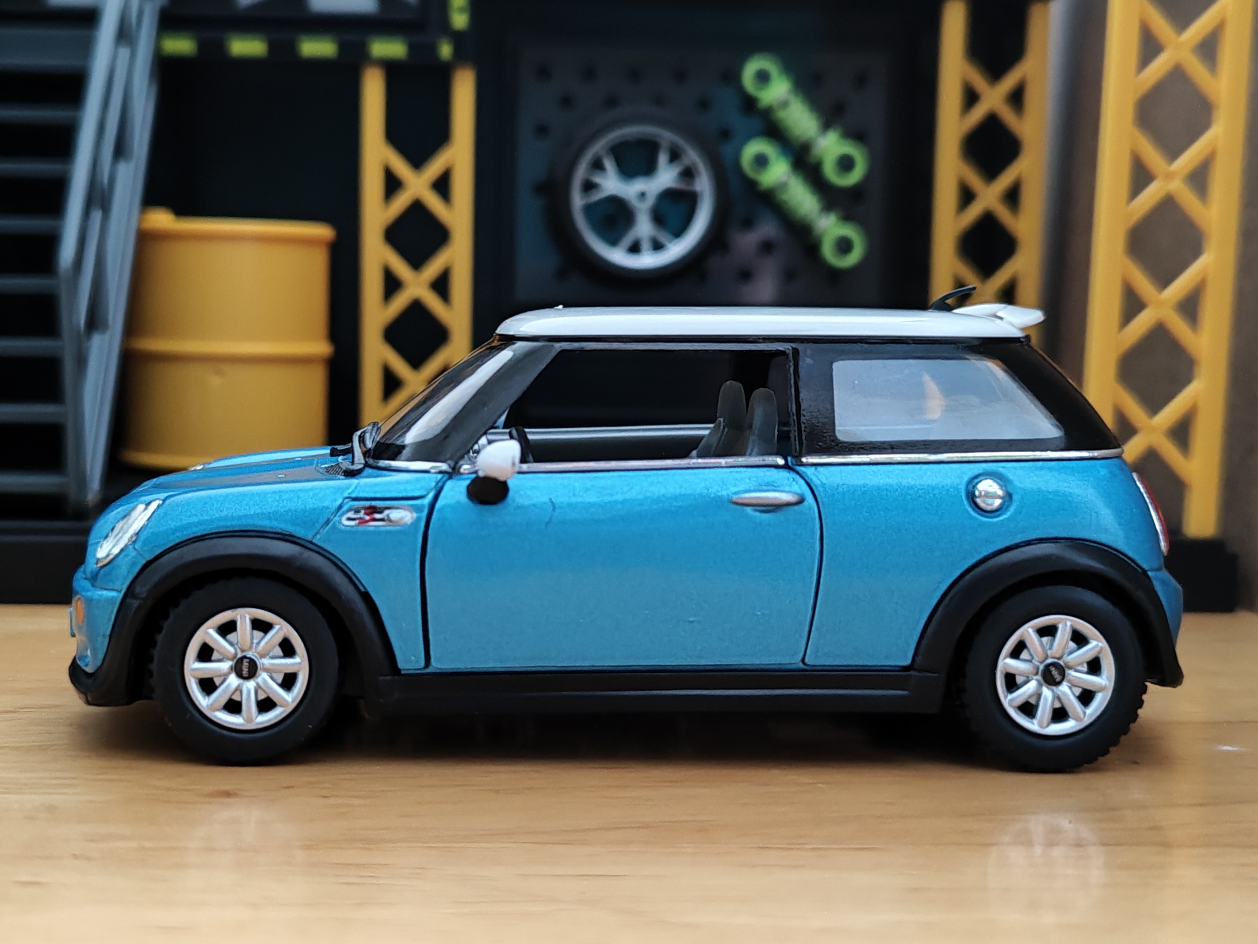 โมเดลรถเหล็ก Mini Cooper S (ปลีก-ส่ง)