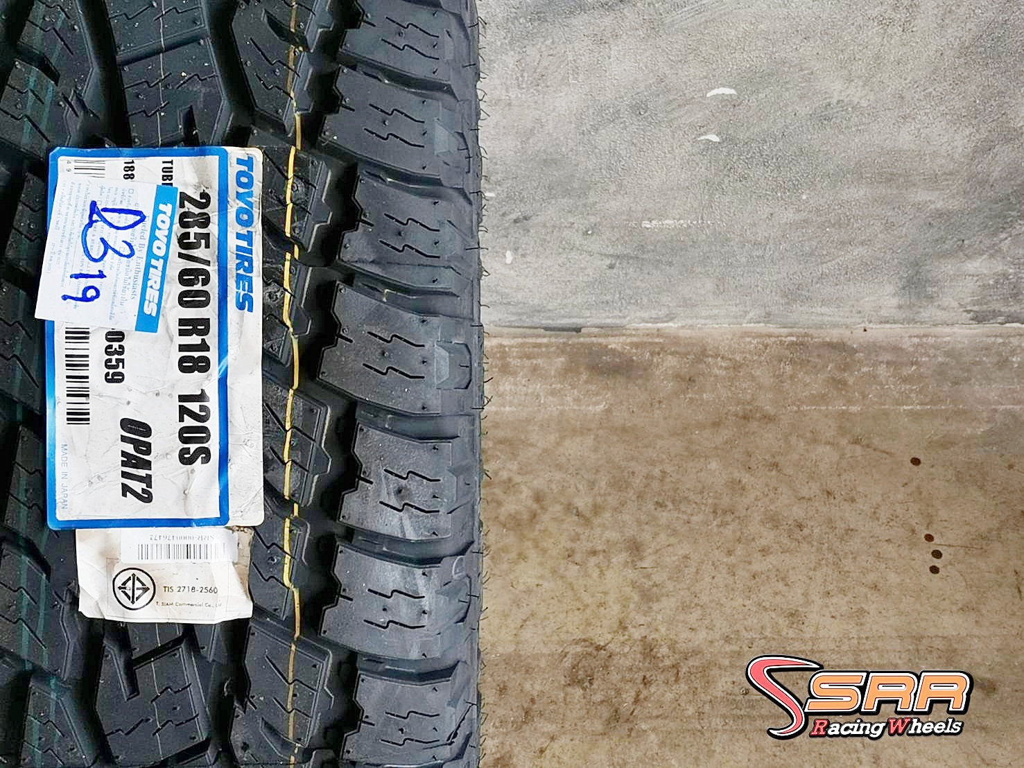 TOYO OPAT2 285/60R18 ยางใหม่ ยางญี่ปุ่น ลดราคาพิเศษ