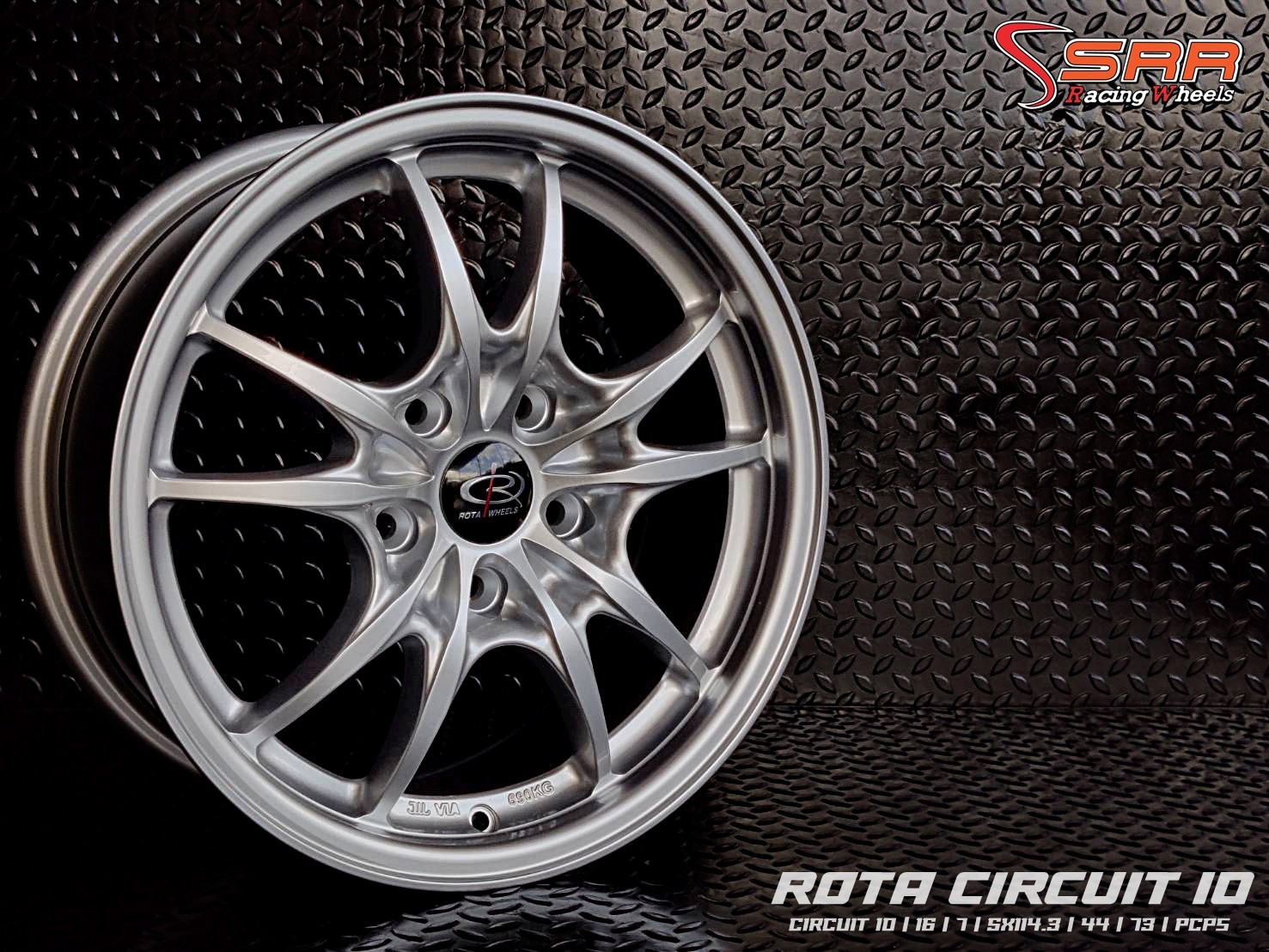 ROTA CIRCUIT 10 ขอบ16 5H114.3 ET44 PCPS ราคาพิเศษ