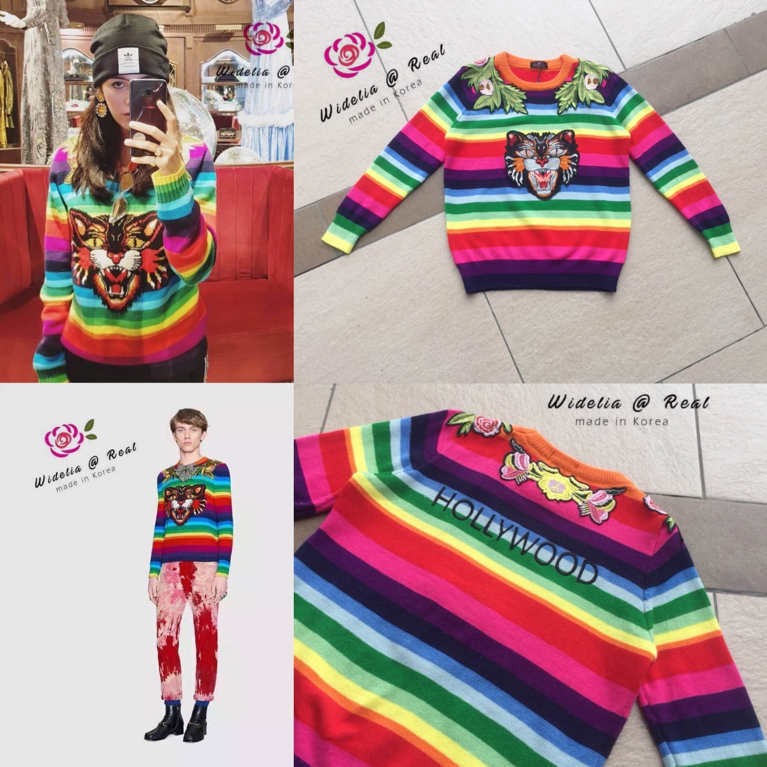 Gucci Sweater เสื้อไหมพรม เนื้อไหมพรมทอมาอย่างดี