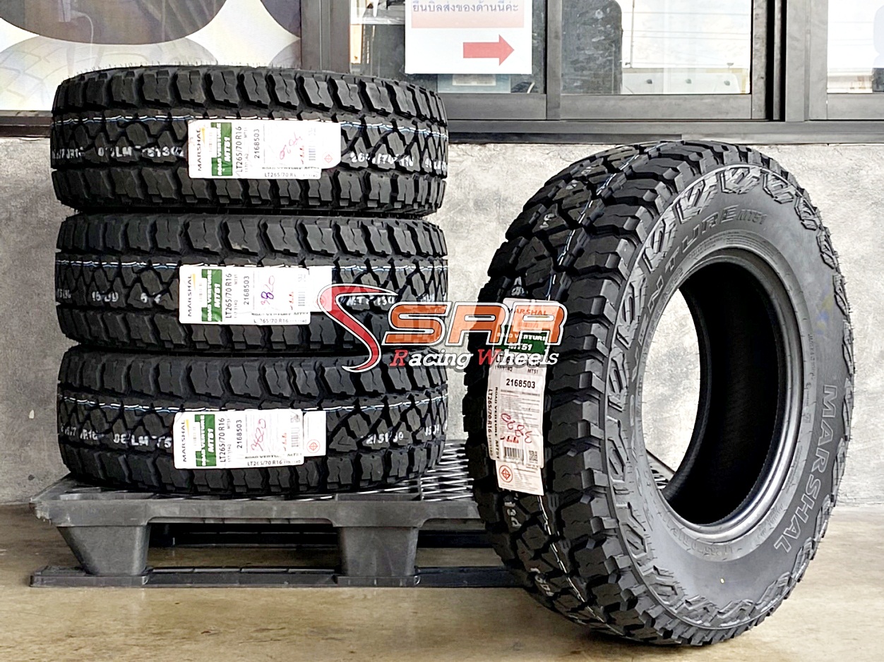 MARSHAL ROAD VENTURE MT51 265/70R16 ยางใหม่มัดเทอร์เรน ราคาพิเศษ
