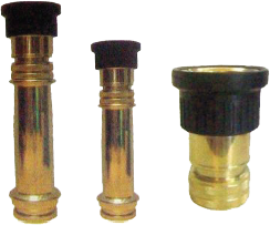 หัวฉีดปรับฝอย ยางดำ พร้อมด้าม 2.5"x12"