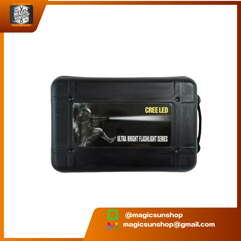 Flashlight No.XML-T6 (Battery & Recharger) kitset