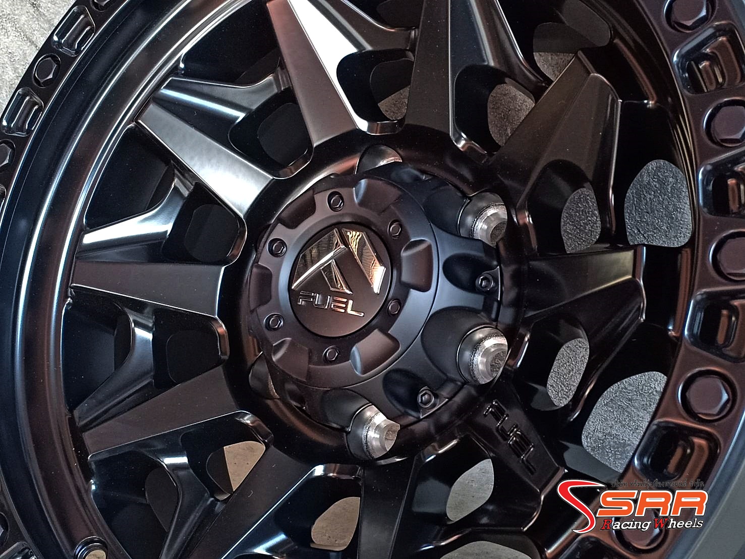 FUEL COVERT D694 ขอบ16 ET+1 6x139.7 MATTE BLACK