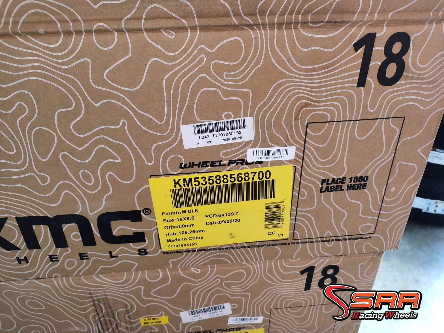 KM535 KMC 18x8.5 6H139.7 ET+0 M-BLK ราคาพิเศษ ที่SRR