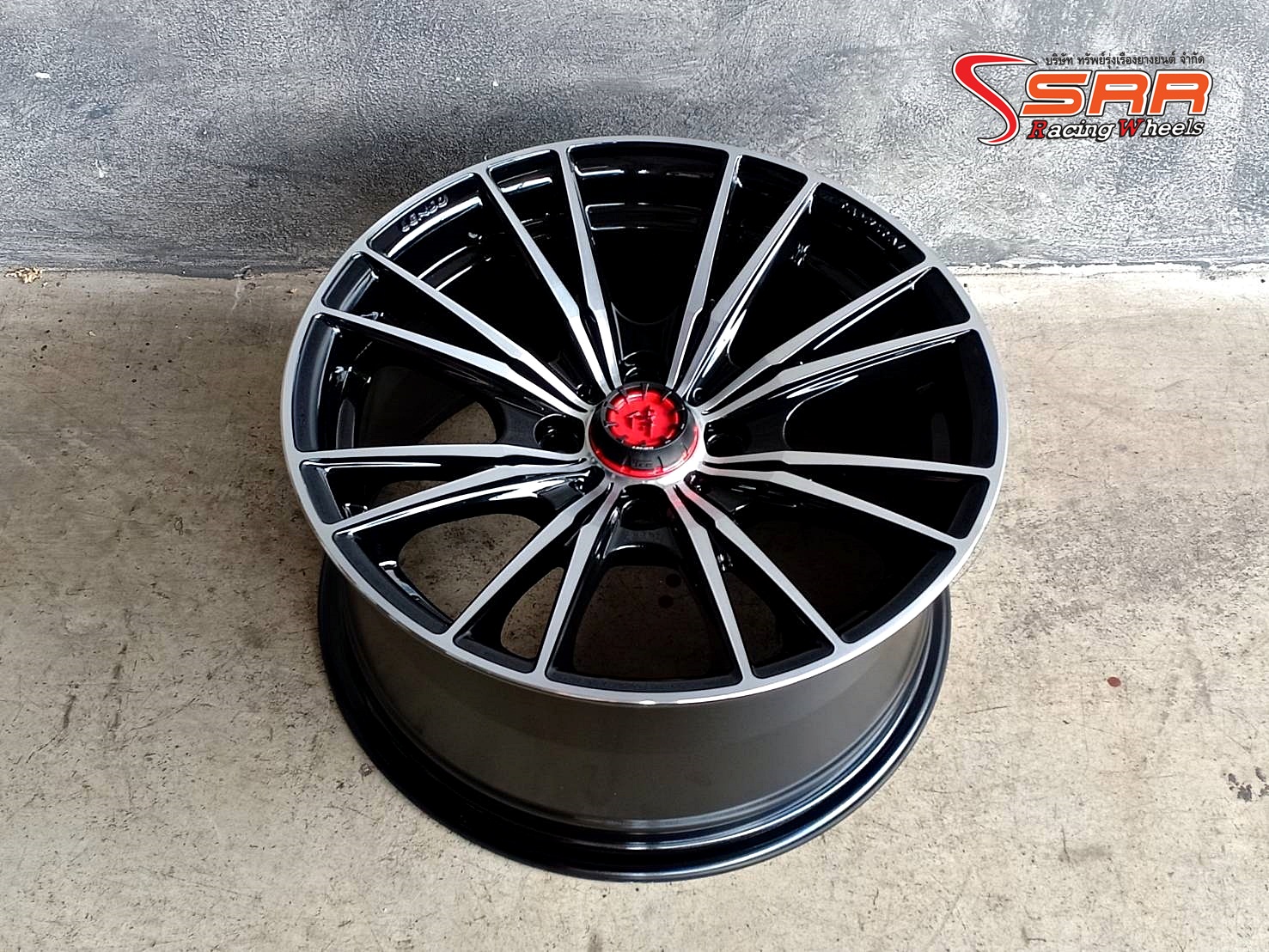 LENSO SAMURAI SC-HAYATO ขอบ15 ET35 4x100 BKF