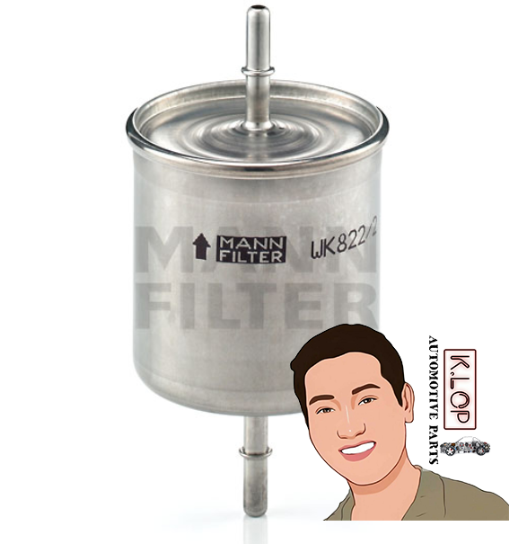 WK822/2 ไส้กรองเบนซิน (VOLVO) S40, S60, S80, V40, XC 70, XC 90 : MANN-FILTER แท้นำเข้ายุโรป