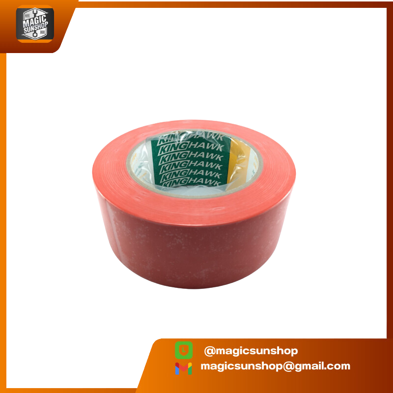 905645 KING HAWK เทปตีเส้นพื้น KING HAWK 2นิ้ว สีแดง 48mm x 33mtr แดง