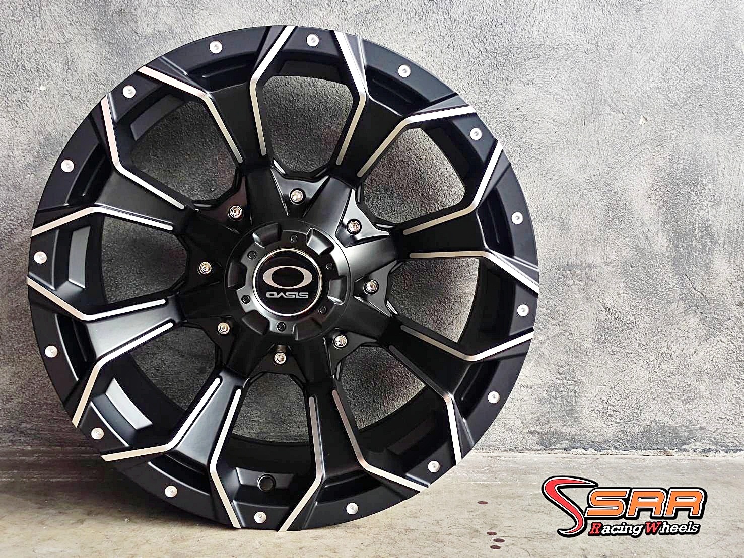 OASIS MARVEL 16x8 6H139.7 ET0 สีดำด้าน ราคาพิเศษ