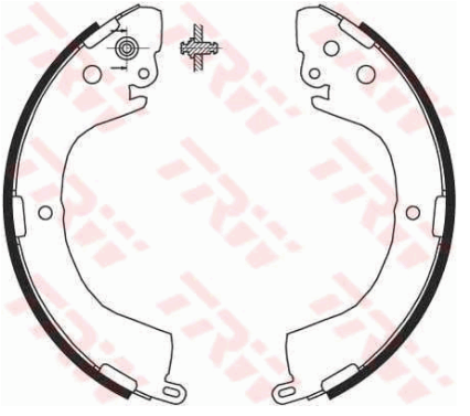 GS8691 ก้ามเบรกหลัง TRW : MITSU STRADA 4WD
