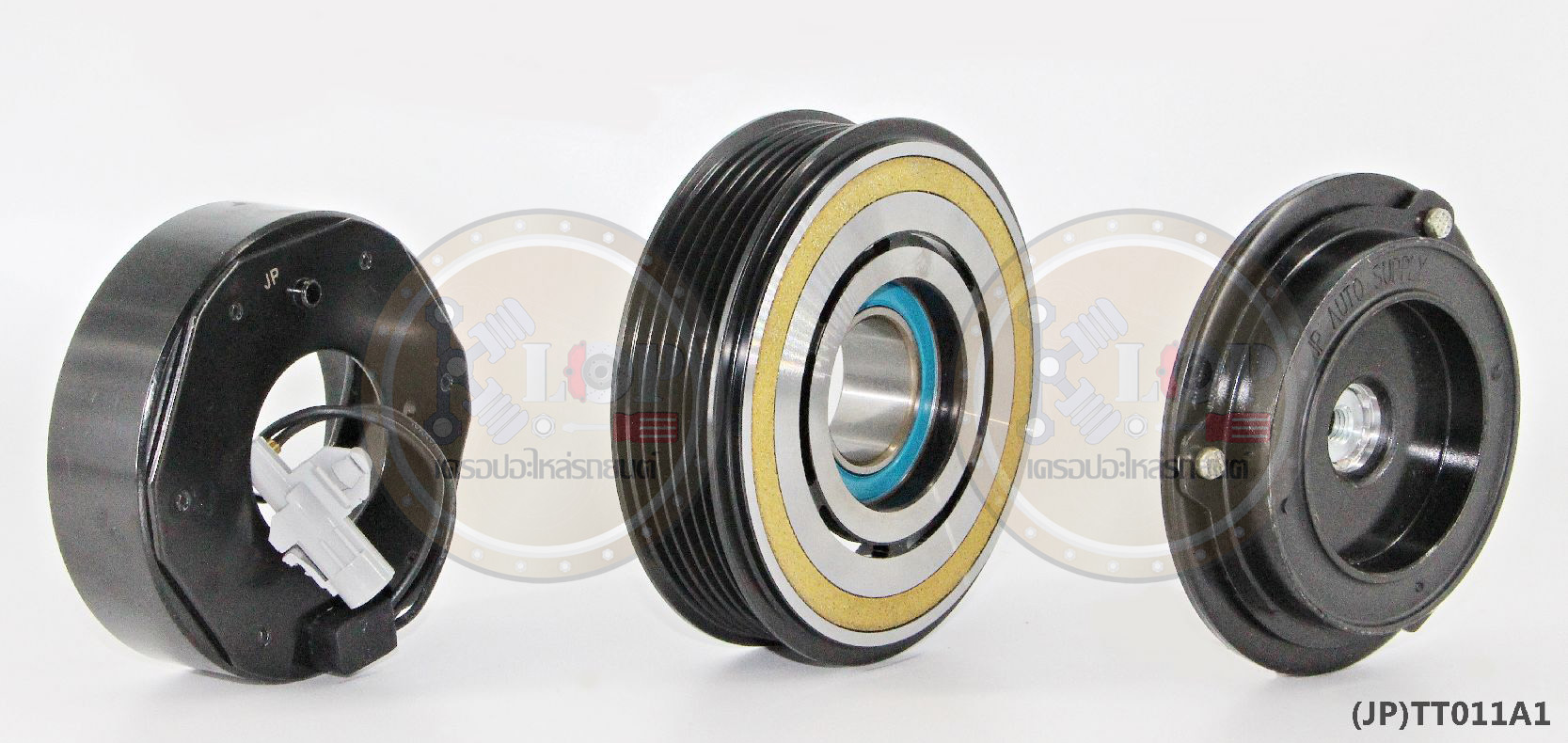 (JP)TT011A1-JP ชุดหน้าคลัทช์(Vinn) Toyota AVANZA 1.5cc (PA) (ญี่ปุ่น) 115mm. 6PK 12V.