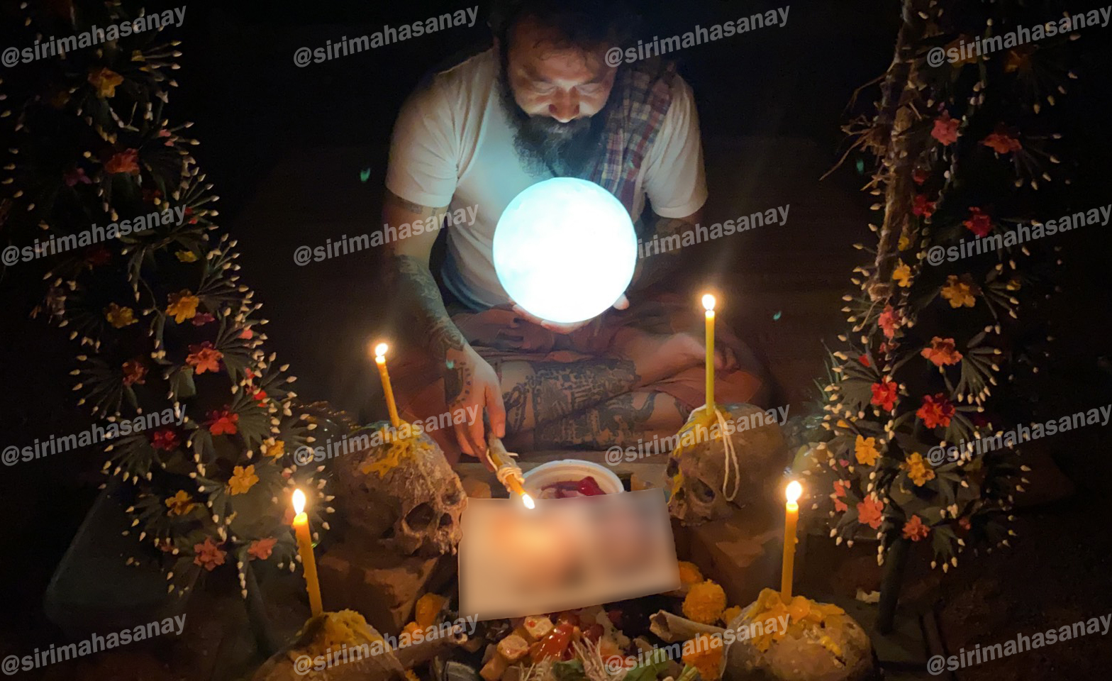 พิธีมนต์เสน่ห์จันทร์ อาจารย์เดี่ยว สุทธิกาโร สำนักสักยันต์เข็มเสน่ห์บูรพา