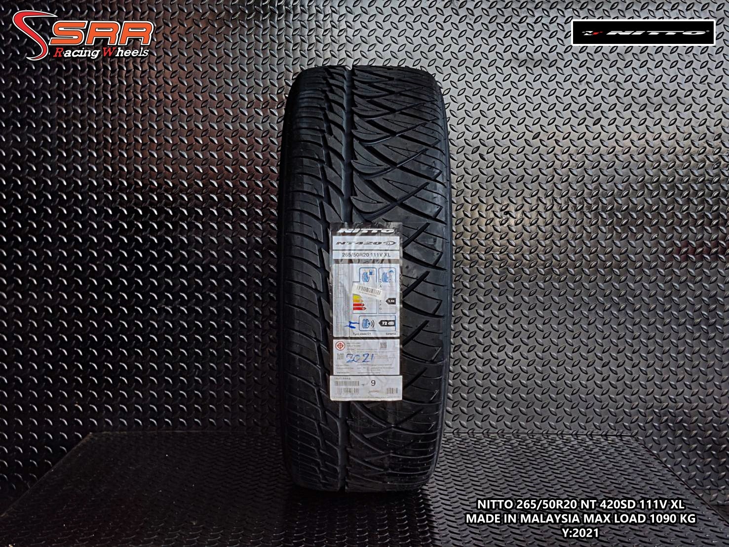 NITTO NT420SD 265/50R20 ยางใหม่ ปี2021 ราคาพิเศษ