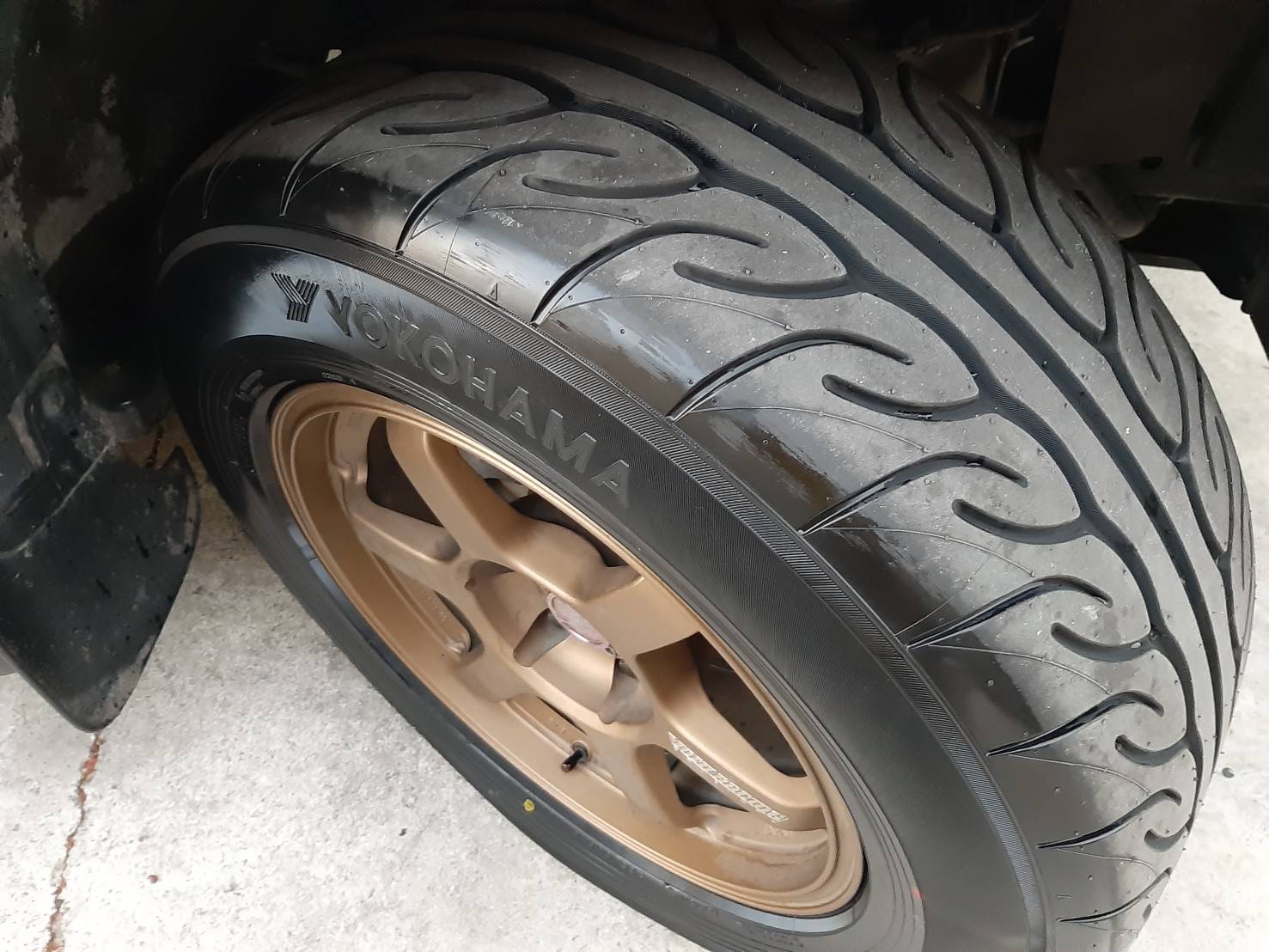 YOKOHAMA ADVAN AD08RS 265/60R18 ยางญี่ปุ่น ปี2021 ราคาพิเศษ