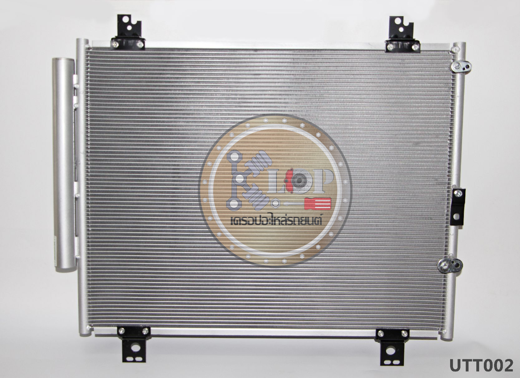 UTT002 คอยล์ร้อน(Vinn) Toyota Hiace Commuter ปี2005 หนา 16 mm. Tube 71 แถว