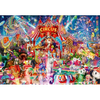 Bluebird Puzzle - A Night at the Circus by Aimee Stewart 1000 pcs.