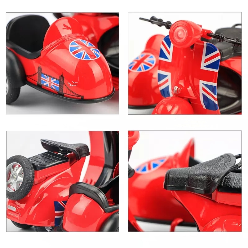 โมเดลรถเวสป้าพ่วงข้าง scale 1:14 (ปลีก-ส่ง)