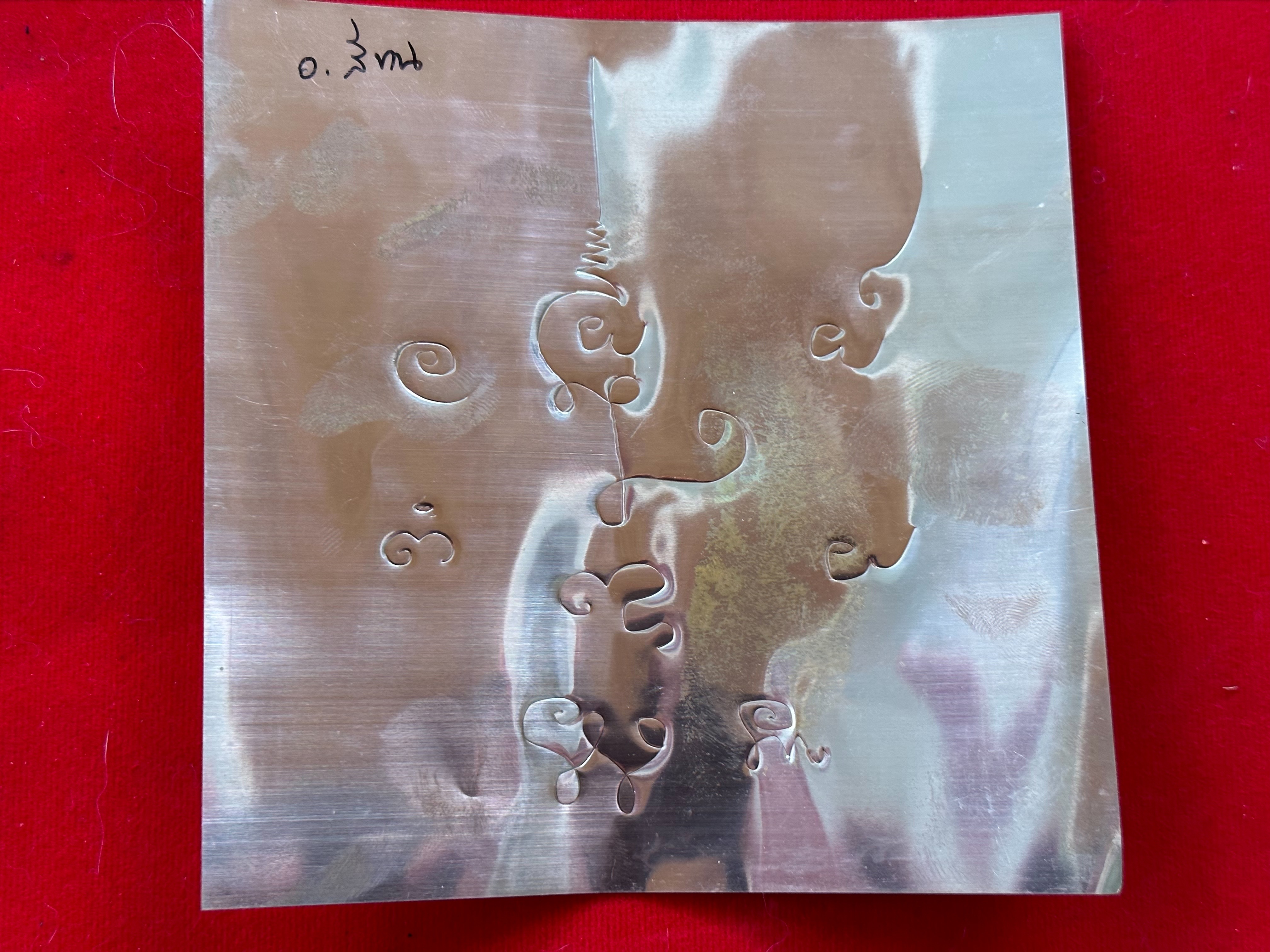 20/07/2566 มาเอามวลสารและจารแผ่นตะกรุดทำงั่งอยุธยา อาจารย์เวียง ขุนแผน