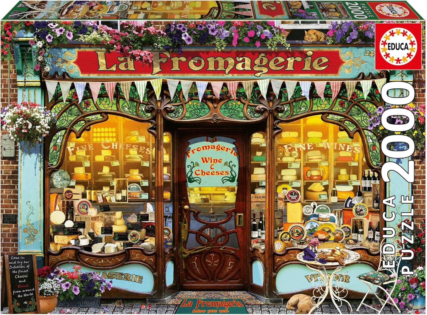 Educa - The Fine Cheese Shop by Garry Walton 2000 pcs.