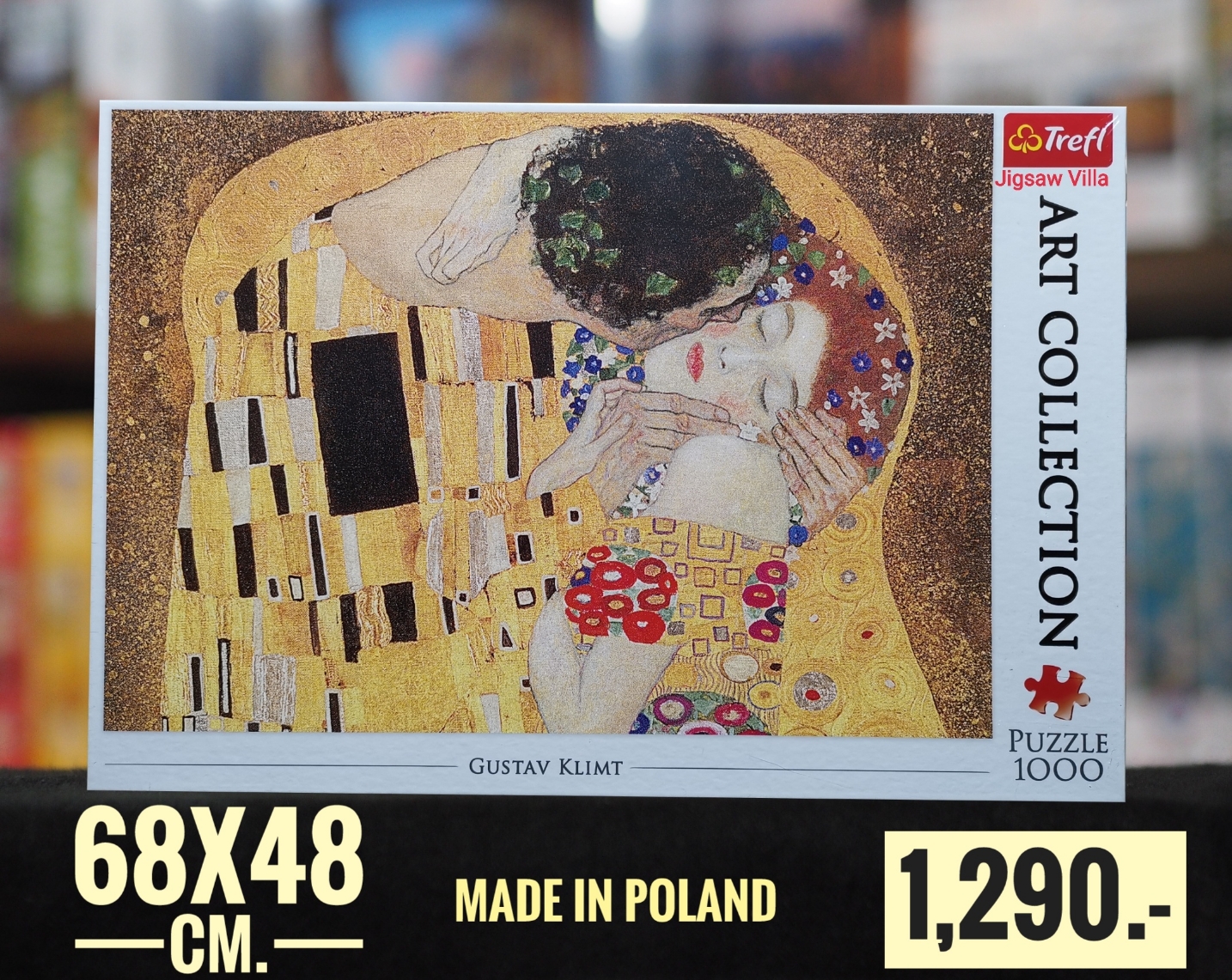 Trefl - The Kiss by Gustav Klimt (Art Collection) 1000 pcs.