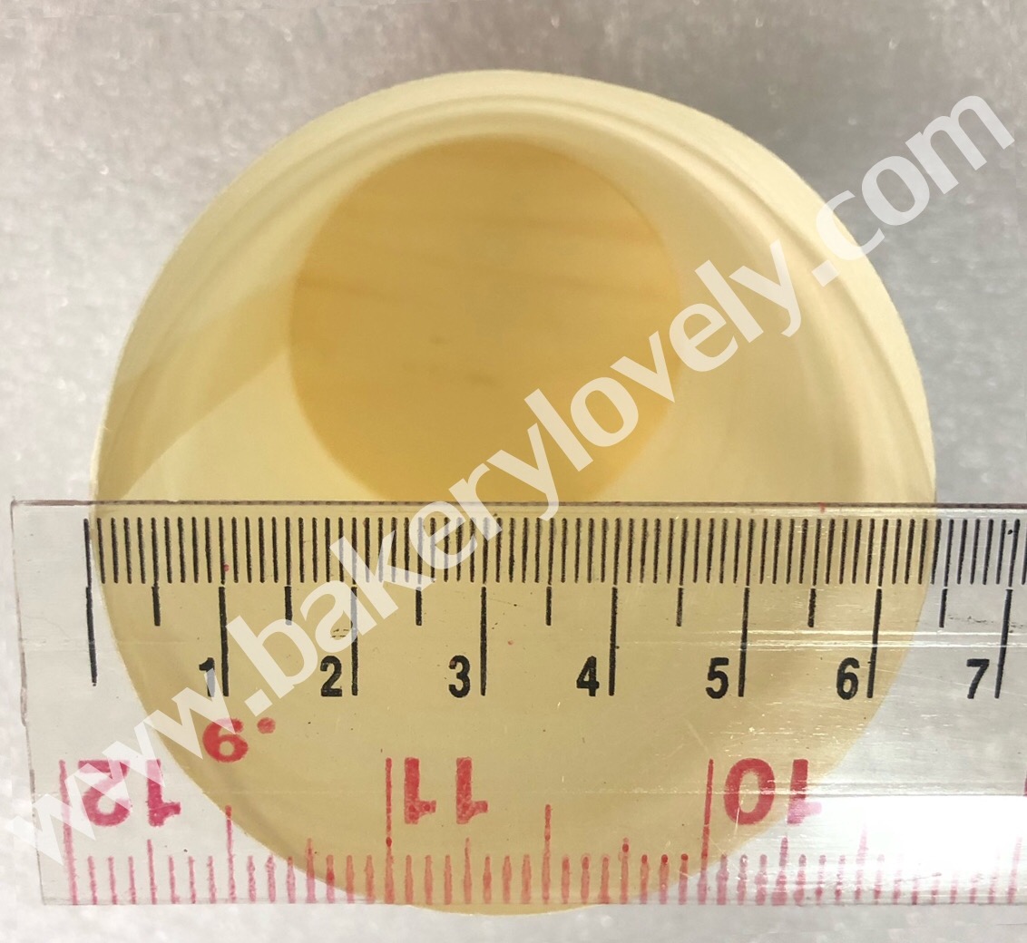 ถ้วยไม้ ขนาด สูง 8 cm เส้นผ่านศูนย์กลาง 6.5 cm