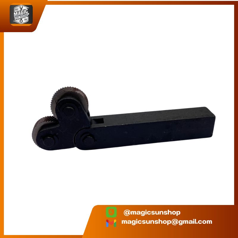 928699 ลูกล้อพิมพ์ลายแบบ 2 ล้อ ขนาดด้าม 20 mm (ความละเอียด 1.5mm)