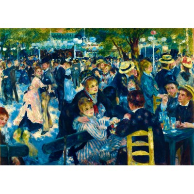 Bluebird Puzzle - Dance at Le Moulin de la Galette, 1876 by Auguste Renoir 1000 pcs.