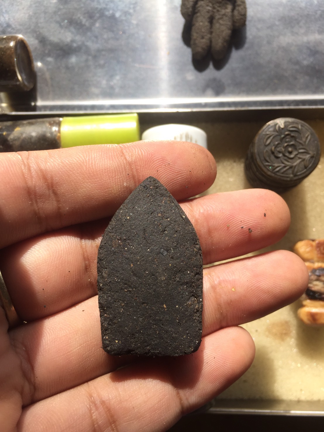 ขุนแผน ป.1 เนี้อสีผึ้งด้านหน้าฝั่งชิ้นพราย อาจารย์เปล่ง บุญยืน