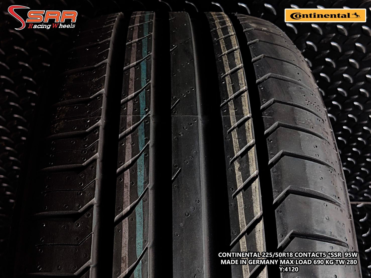 Continental ContiSportContact 5 SSR 225/50R18 ยางรันแฟลต ราคาพิเศษ