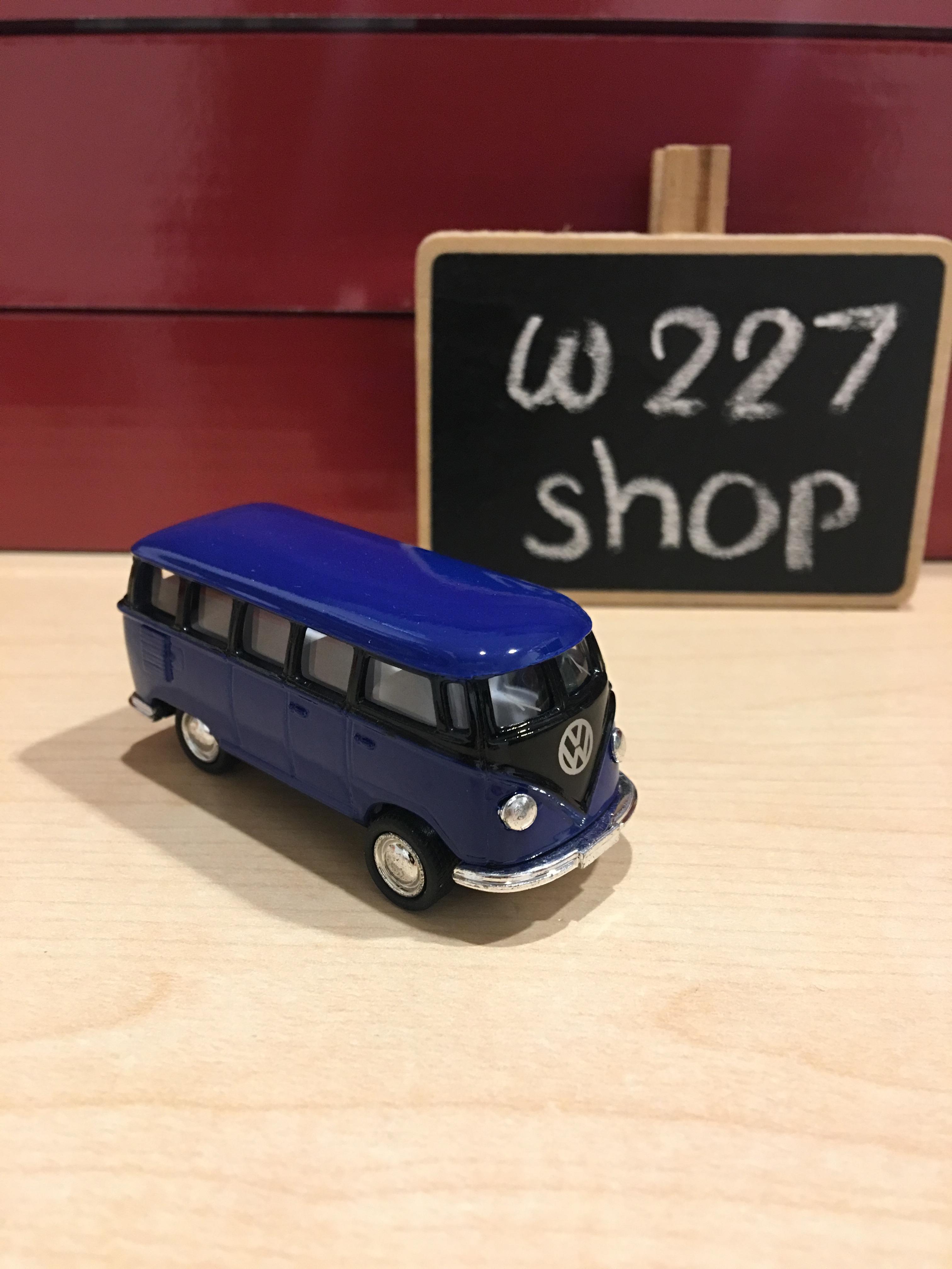 โมเดลรถเหล็ก โฟล์คตู้ 1962 Volkswagen Classical Bus scale 1:64 ขนาด 2.5 นิ้ว กดลาน (ปลีก-ส่ง)