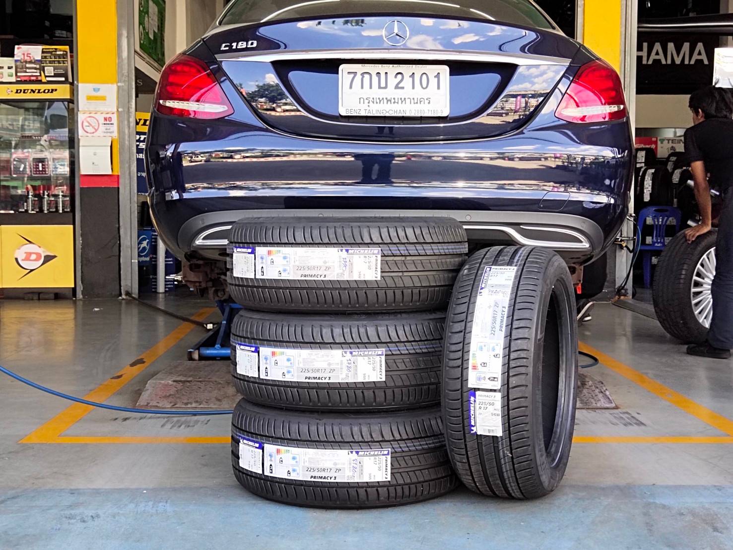 MICHELIN PRIMACY 3ZP MOE 225/50R17 ยางรันแฟลต ราคาพิเศษ