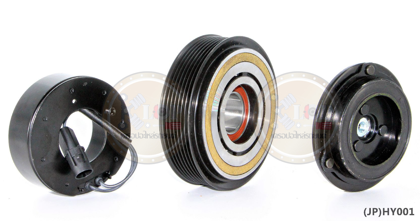 (JP)HY001-JP ชุดหน้าคลัทช์(Vinn) HYUNDAI H1 (ญี่ปุ่น) 135mm. 7PK 12V.