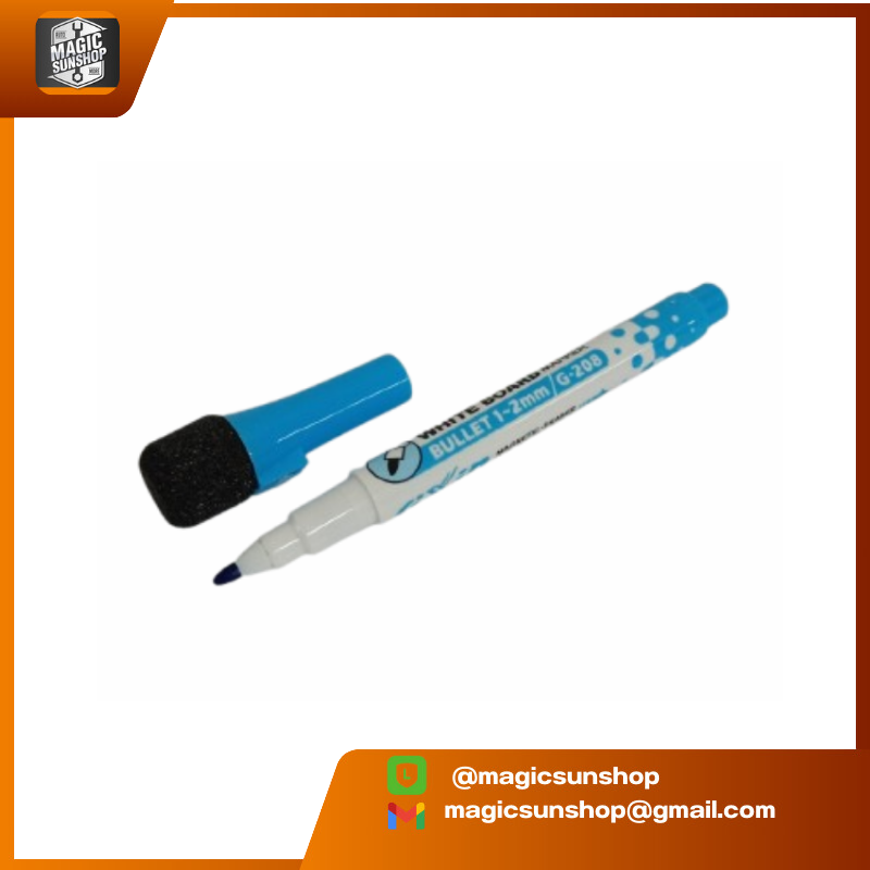 White Board Marker Bullet 1-2mm G-208 Blue