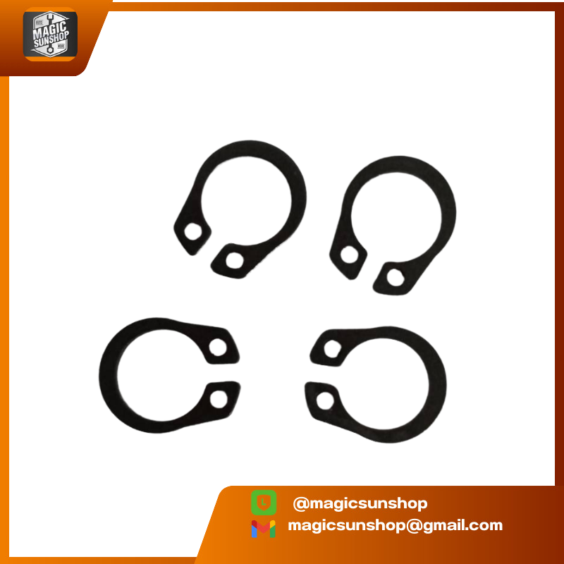 External circlip วงแหวนภายนอก 9.3mm (+/- 0.5 Error)