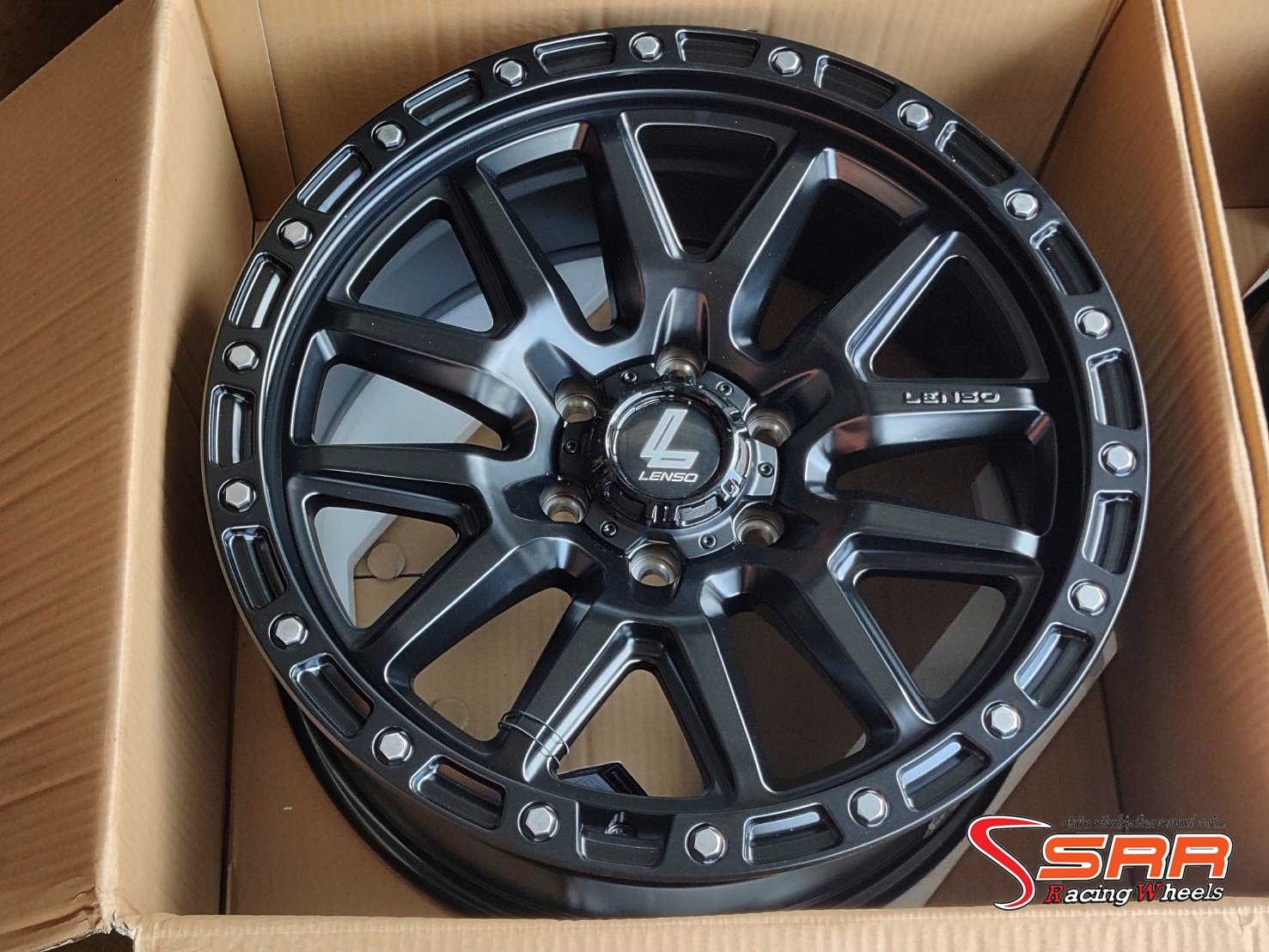 LENSO MX-MARVEL ขอบ20 6x139.7 ET18 SATIN BLACK ราคาพิเศษ