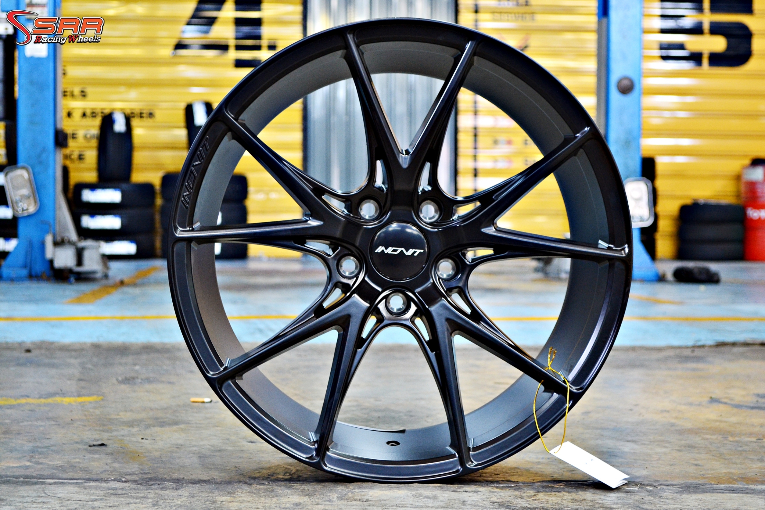 SPEED INOVIT ขอบ19 5x120 Satin Black ล้อแม็กซ์สำหรับใส่รถ BMW