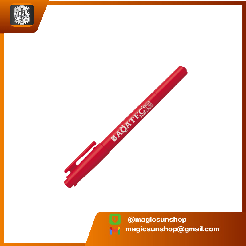 MAGICK INK Magic Ink Twin Tip SLIM No.MAQ70-T2 [RED] MAQ70 141x16.6x12.2 mm RED
