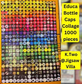 Educa - Bottle Caps Collage 1000 pcs.