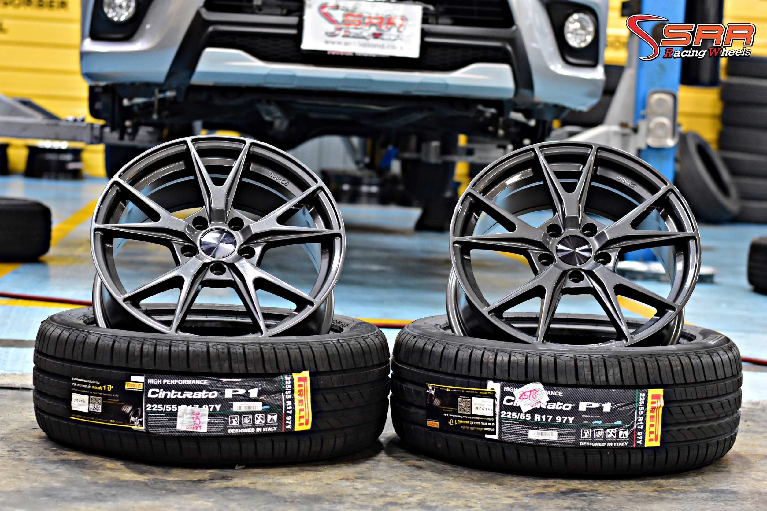 ENKEI PHOENIX ขอบ17 ET38 5x114.3 สีGBU6 สีกันเมทาลิก